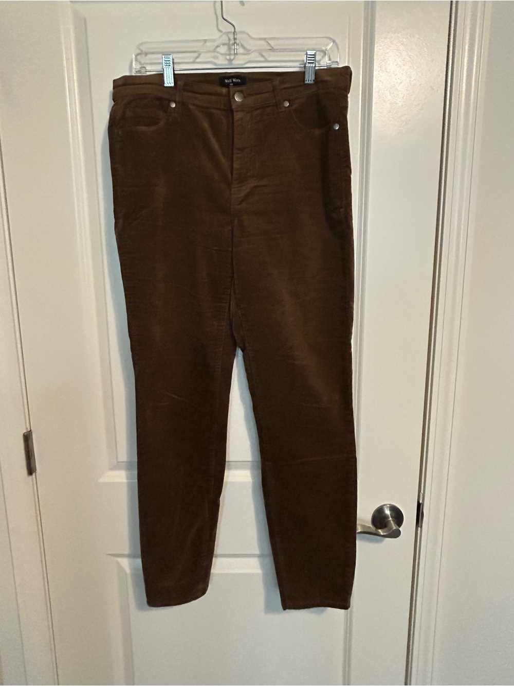 Women’s Brown Corduroy Jeans - Classic Straight Fit
